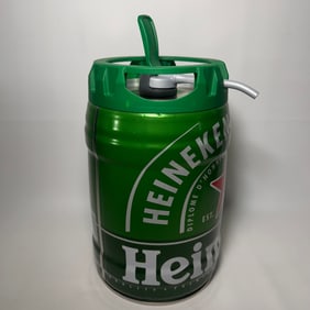 Heineken Mini 5L Beer Keg Empty with Tap Spout