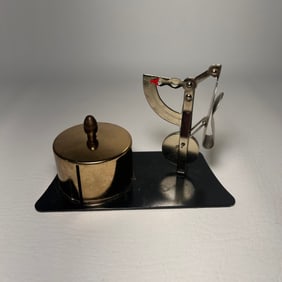 Vintage Desktop Stamp Dispensar and Letter Postal Scale