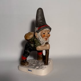Goebel "Monty the Mountain Climber" Co-Boy Gnome Hand Painted German Figurine