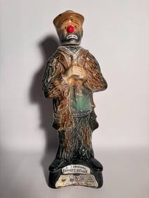 Vintage Jim Beam 1973 "The Original Emmett Kelly" the Clown Decanter