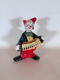 Nanco Hand Painted Kitschy Ceramic Clown Figurine