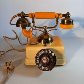 Mid Century French Rotary Telephone