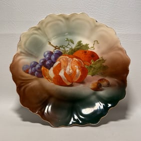Antique Punch Z.S & Co Cabinet Plate, BAVARIA