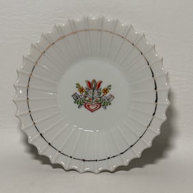Cute Vintage Porcelain Trinket Dish