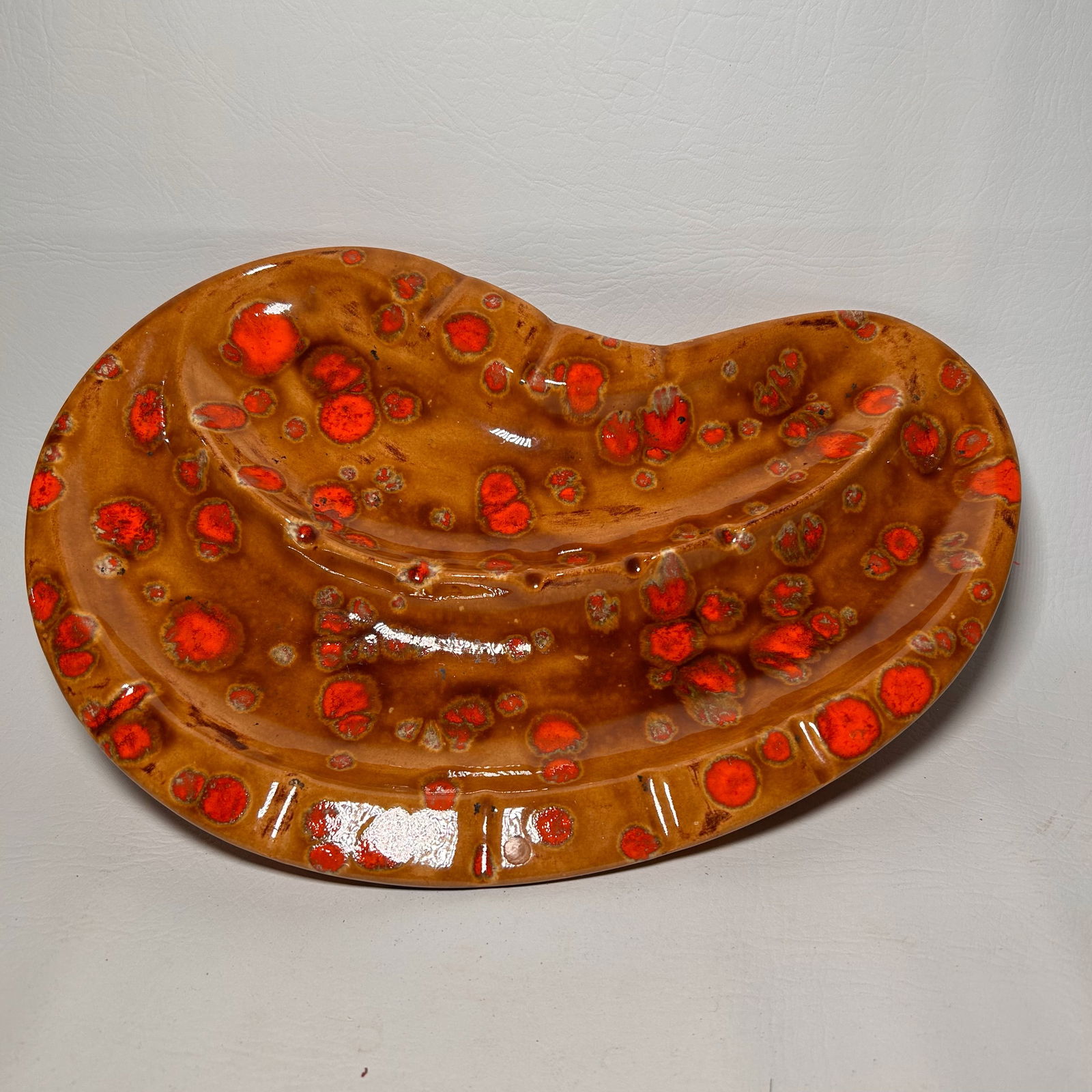 Vintage Handmade Ceramic Oversized Ashtray (1 of 3)