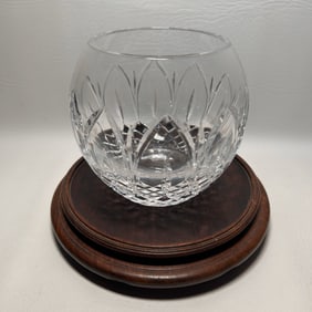 Atlantis Pure Crystal Bowl, Signed