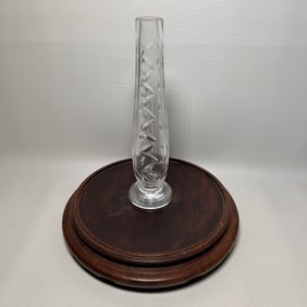 Vintage Waterford Crystal Retired Pattern Bud Vase