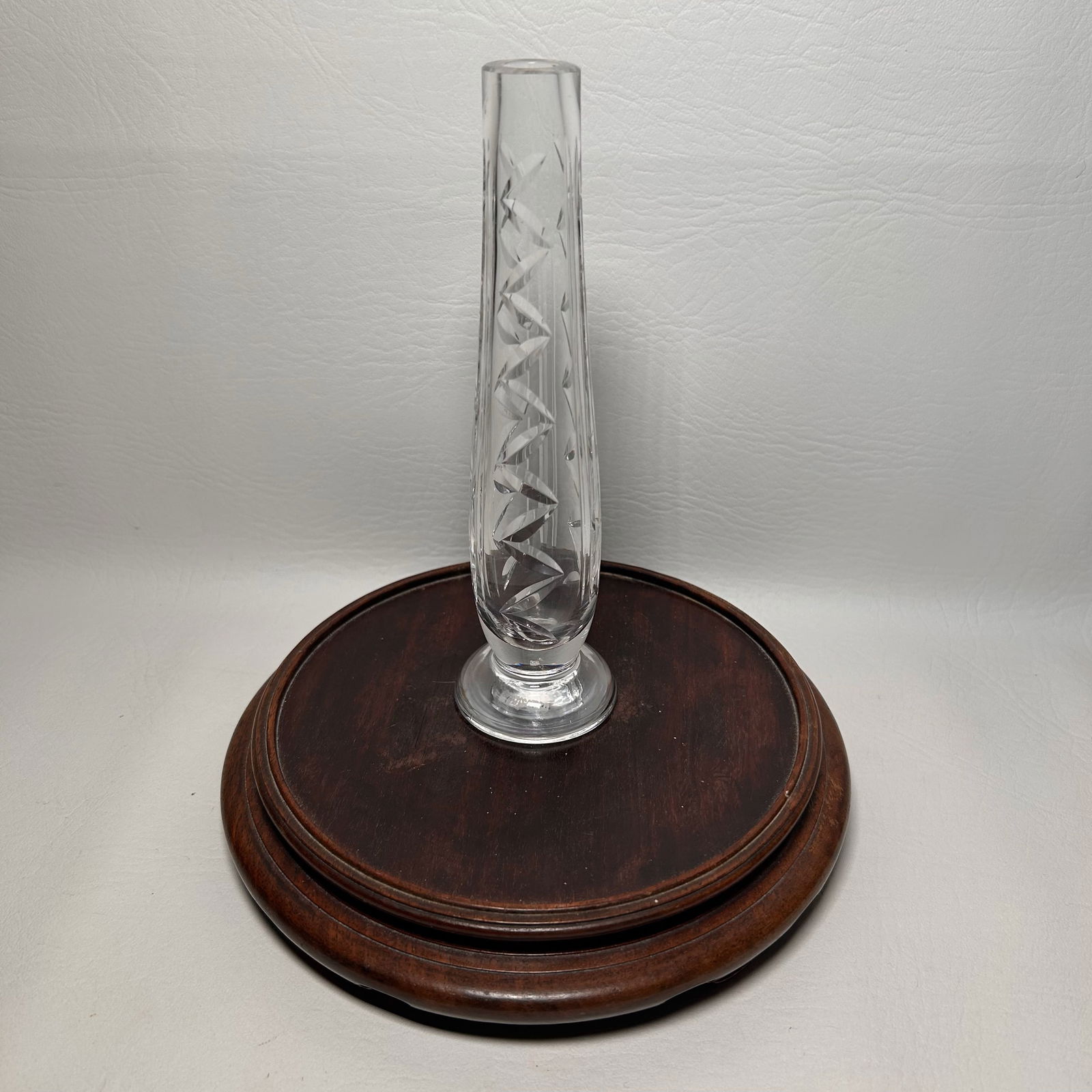 Vintage Waterford Crystal Retired Pattern Bud Vase (1 of 4)