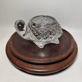 1970's Vintage AVON Turtle Votive Candle Holder