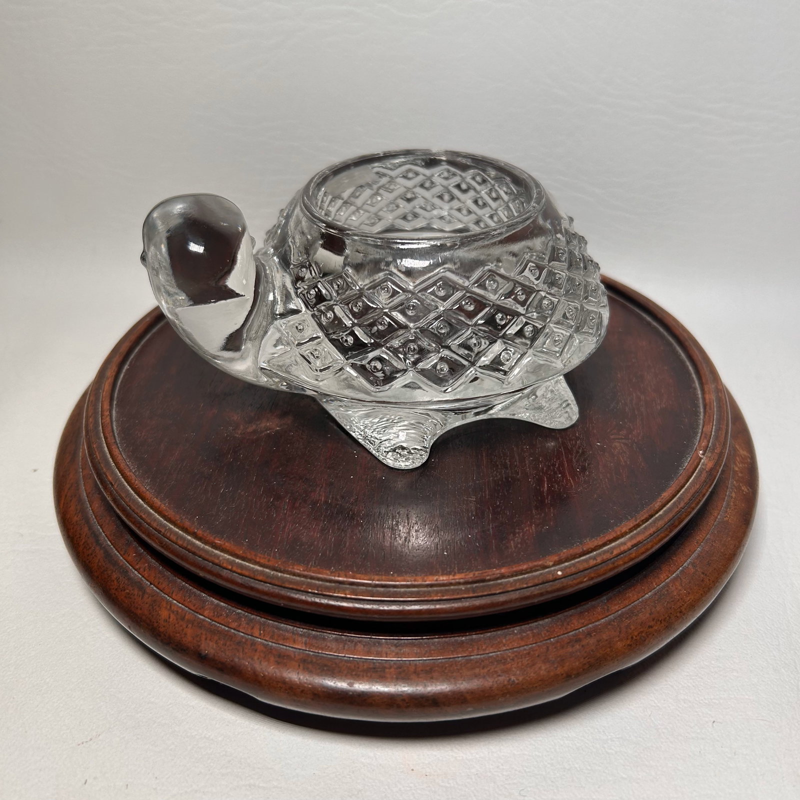 1970's Vintage AVON Turtle Votive Candle Holder: W4.5in H2 D3.75in