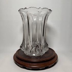 EAPG Vintage Celery Glass Vase