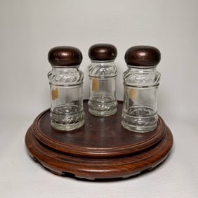 Vintage Seasoning Shaker Set of 3, TAIWAN