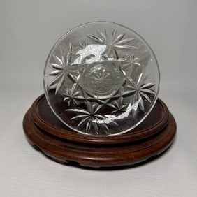 Vintage Anchor Hocking Early American Prescut Small Plate