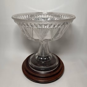 1890's Antique McKee Brothers Compote in Adonis Pattern
