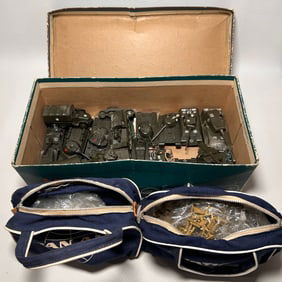 1960's Miniature Soldiers and Military Equiptment