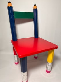 Children's Pencil Themed Seat