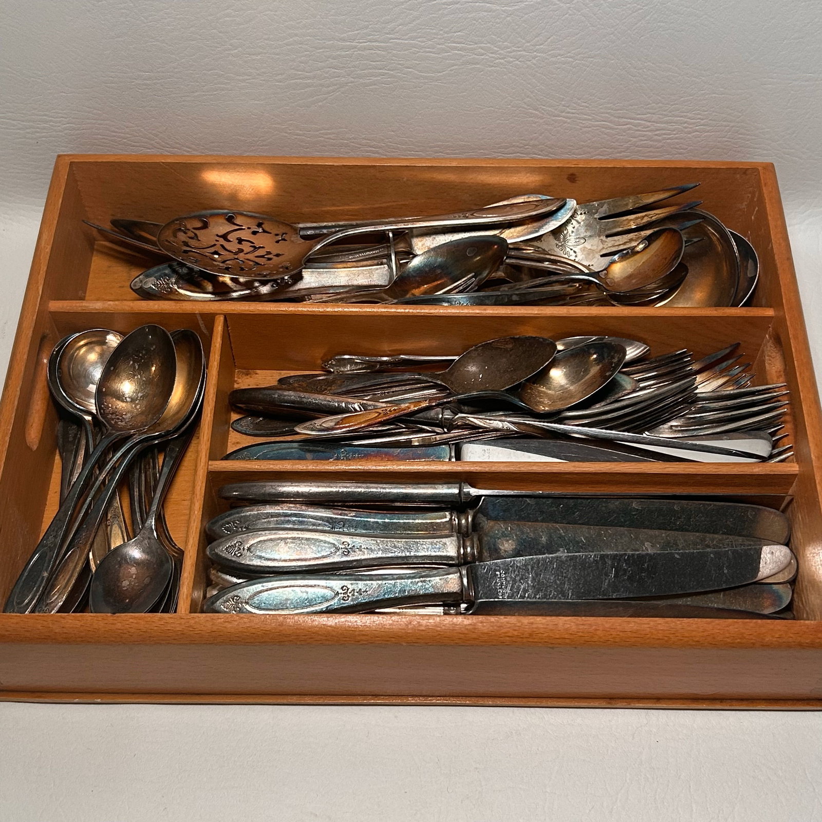 Collection of Antique and Vintage Silver Plated Flatware (1 of 5)