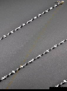 Thin Brown Diamond Bracelet: Thin Brown Diamond Bracelet