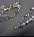 Art Deco Diamond Lorgnette/Opera Glasses