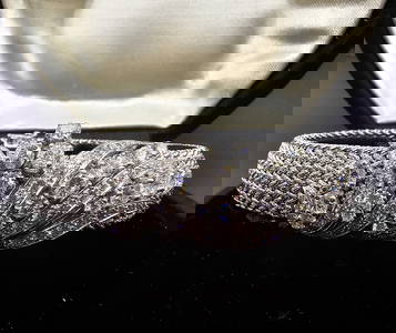 Diamond White Gold Bracelet