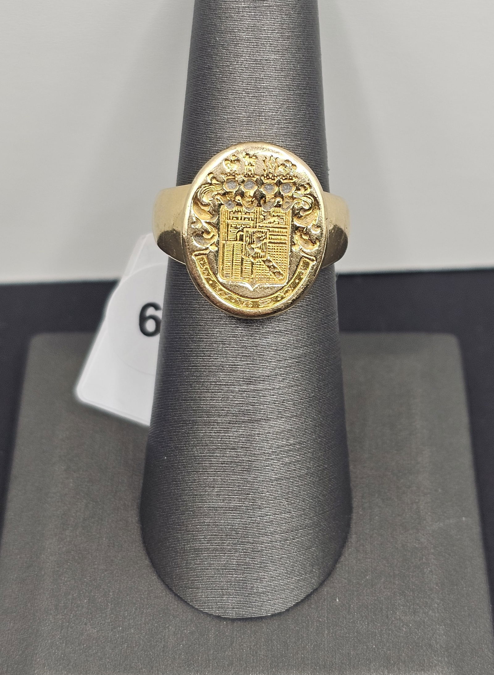 14K Signet Ring, Vintage possibly Antique (1 of 2)