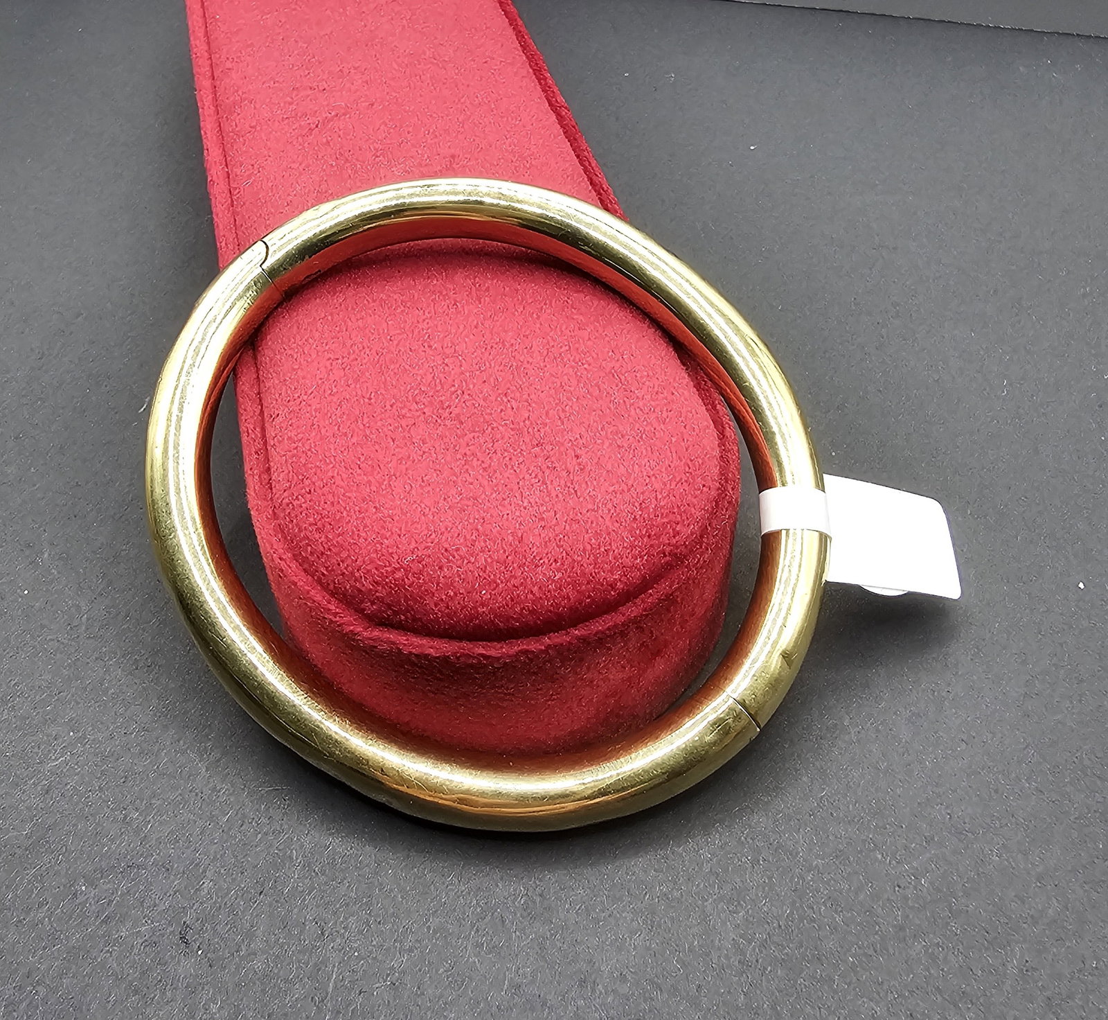 BV marked Gold Bangle Bracelet (1 of 5)