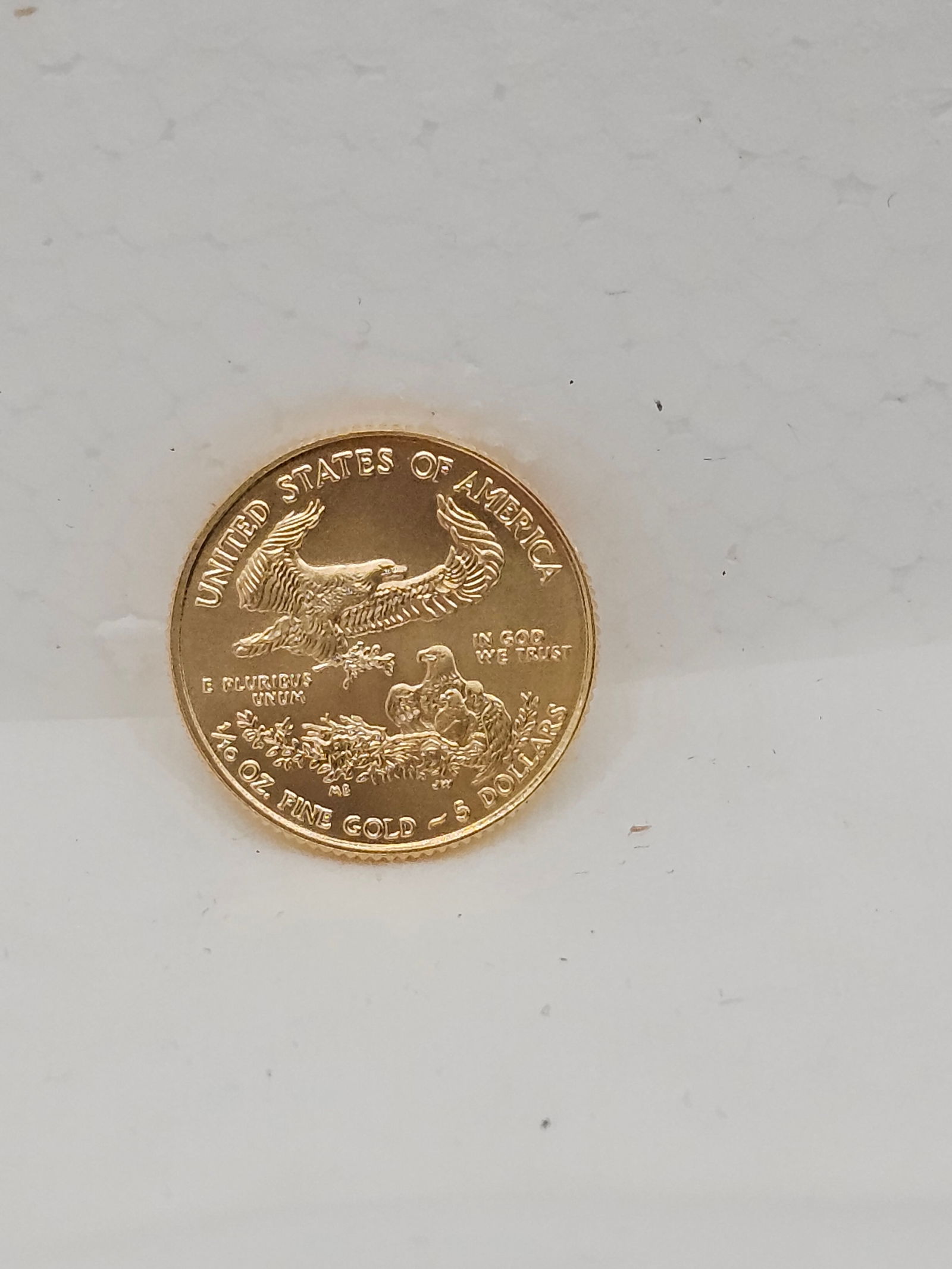 Uncirculated 2014 American Eagle $5 Gold Coin (1 of 1)