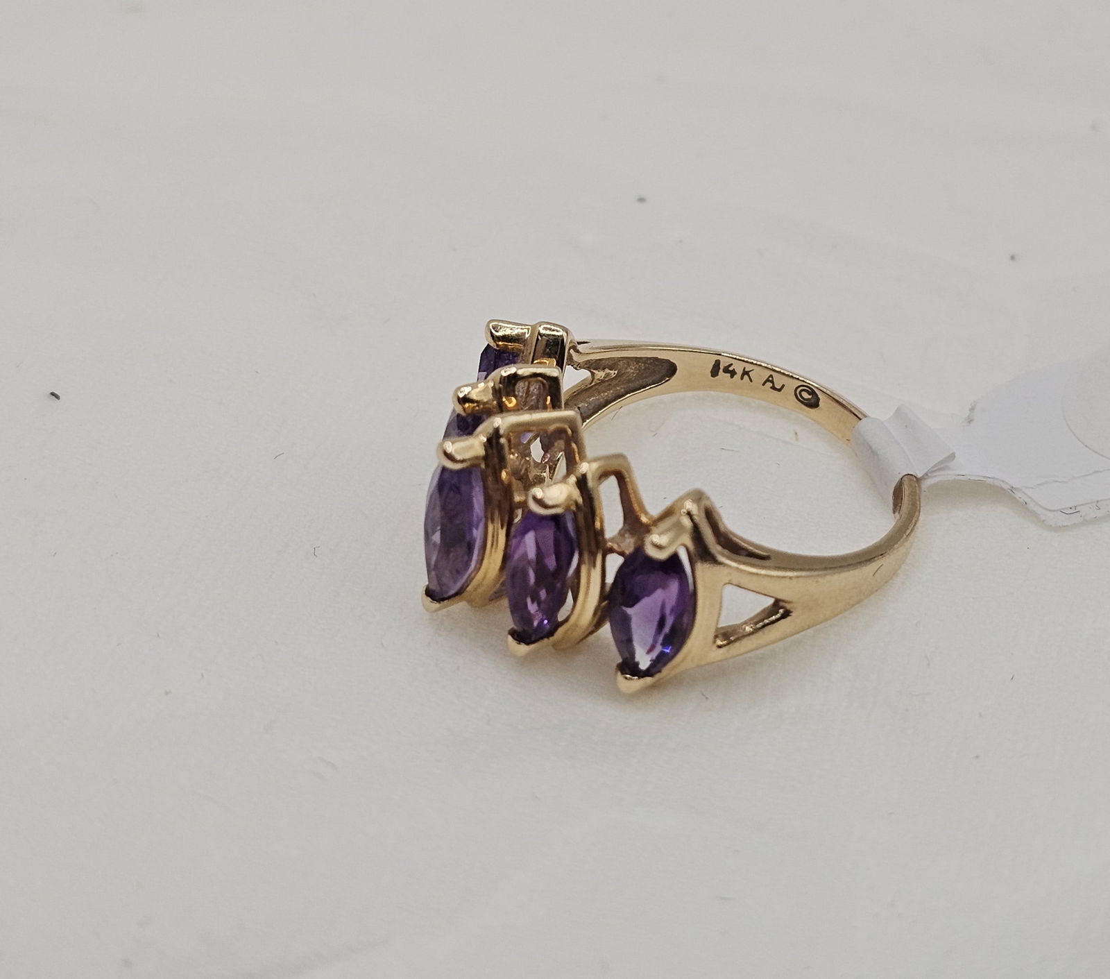 14K Amethyst Ring - 2