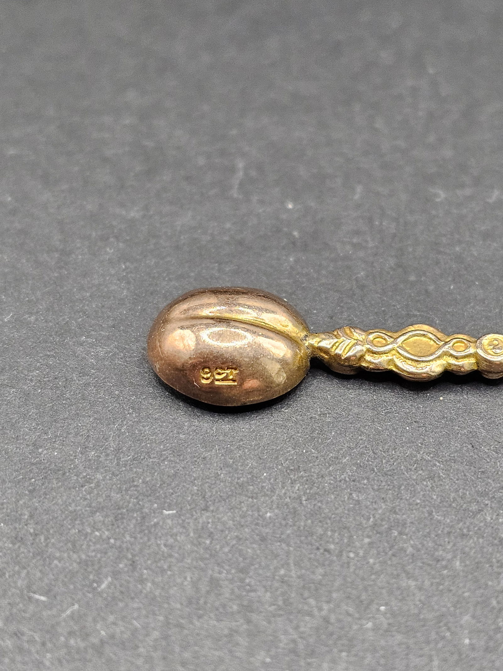 Antique 9k Ladle Charm from S & Co., Circa 1920's: Antique 9k Ladle Charm from S & Co., Circa 1920's