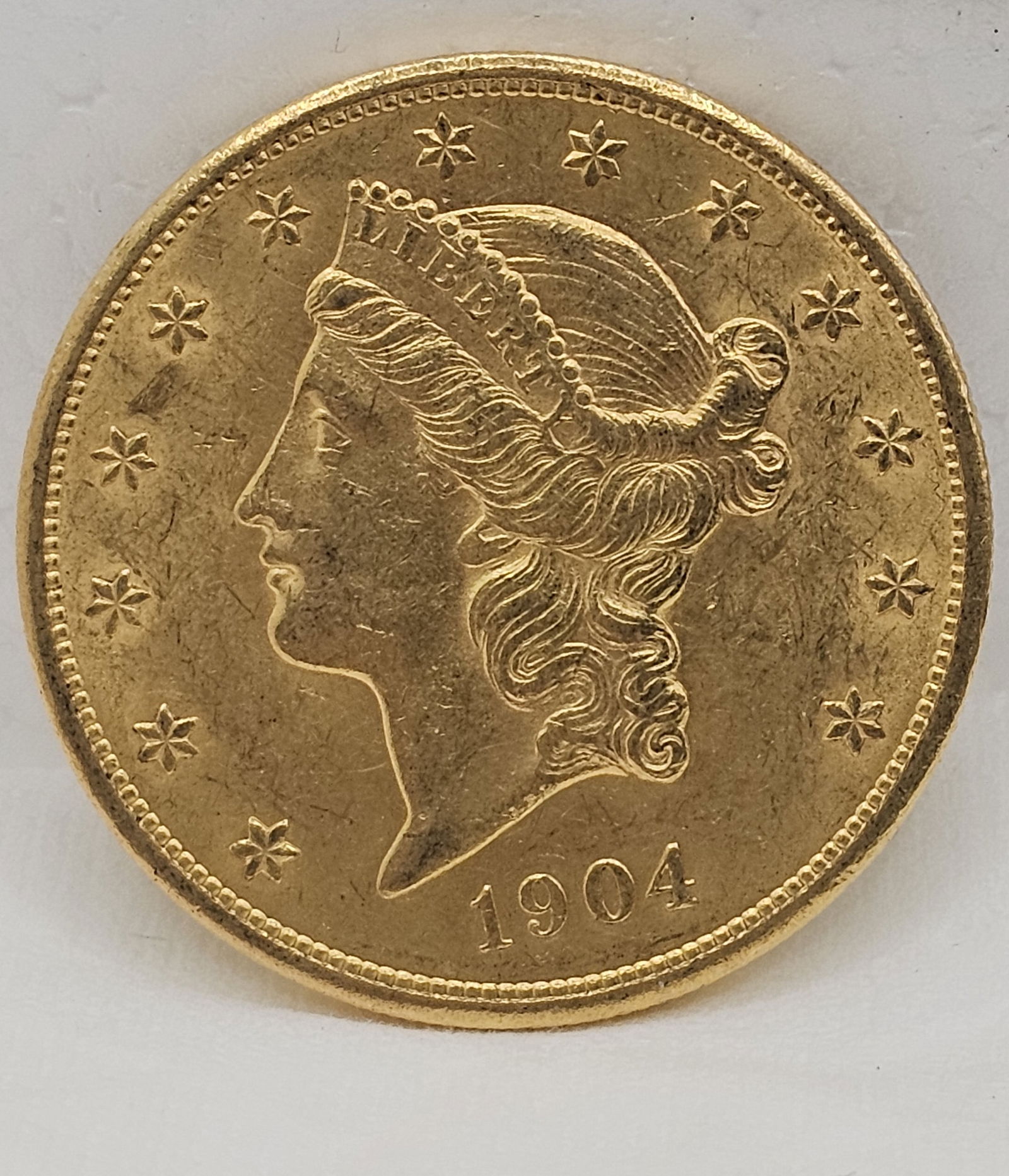 1904 Liberty Head Double Eagle $20 Gold Coin (1 of 1)