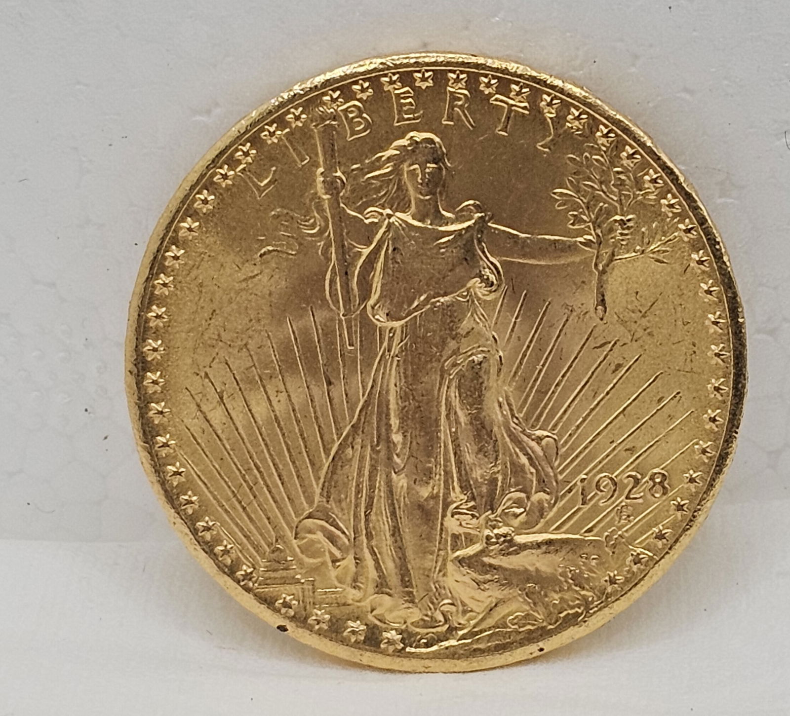 1928 St. Gaudens $20 Gold Coin (1 of 2)