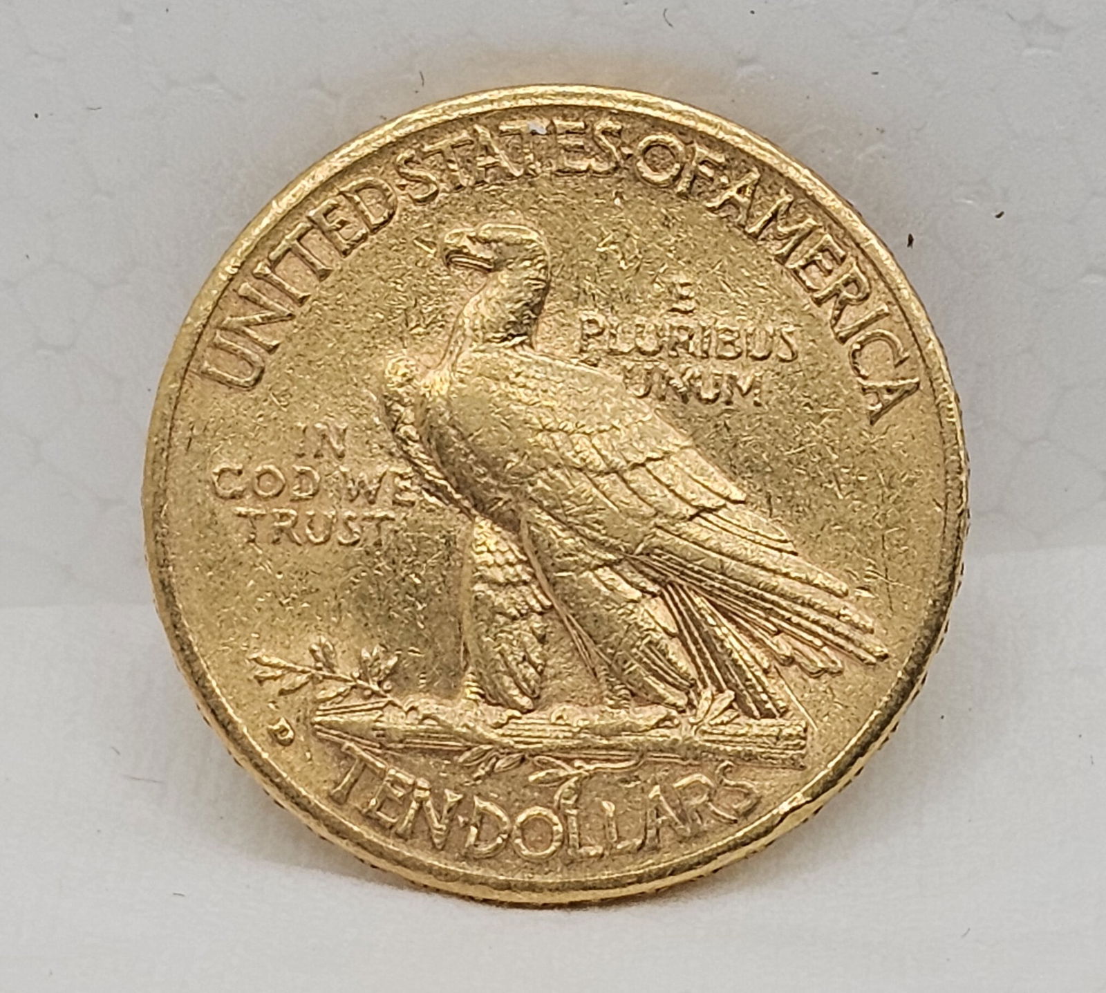 1910 Indian Head $10 Gold Coin: 1910 Indian Head $10 Gold Coin