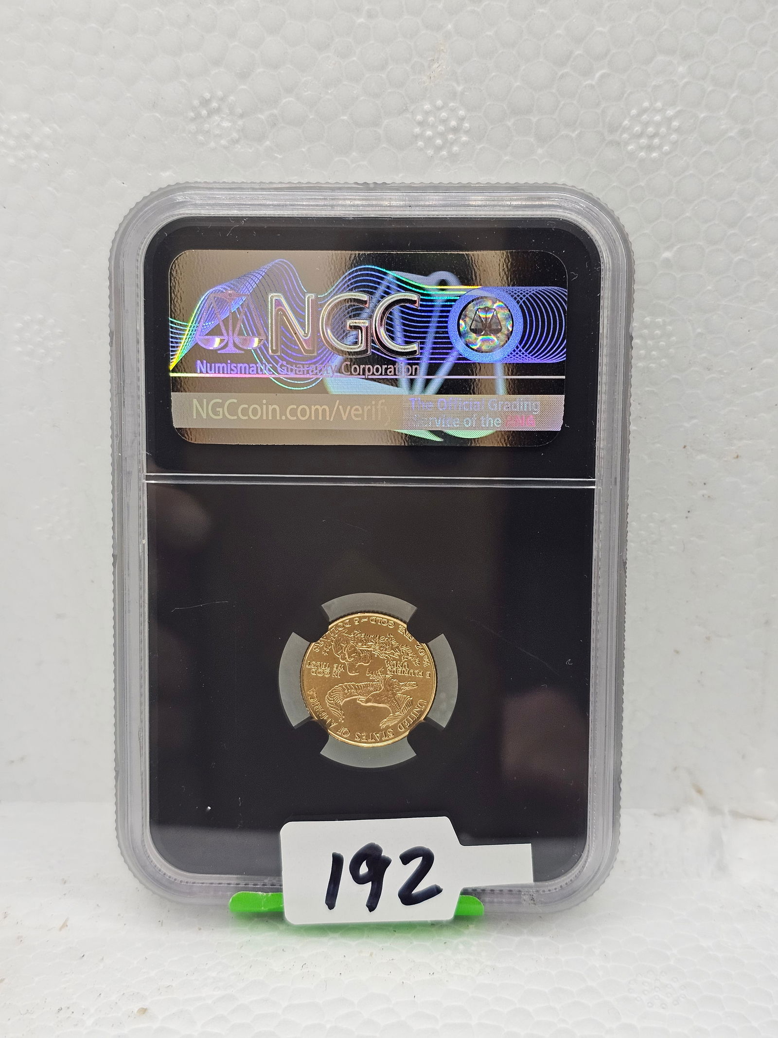 1988 Eagle $5 Gold MS69: NGC Rated MS69