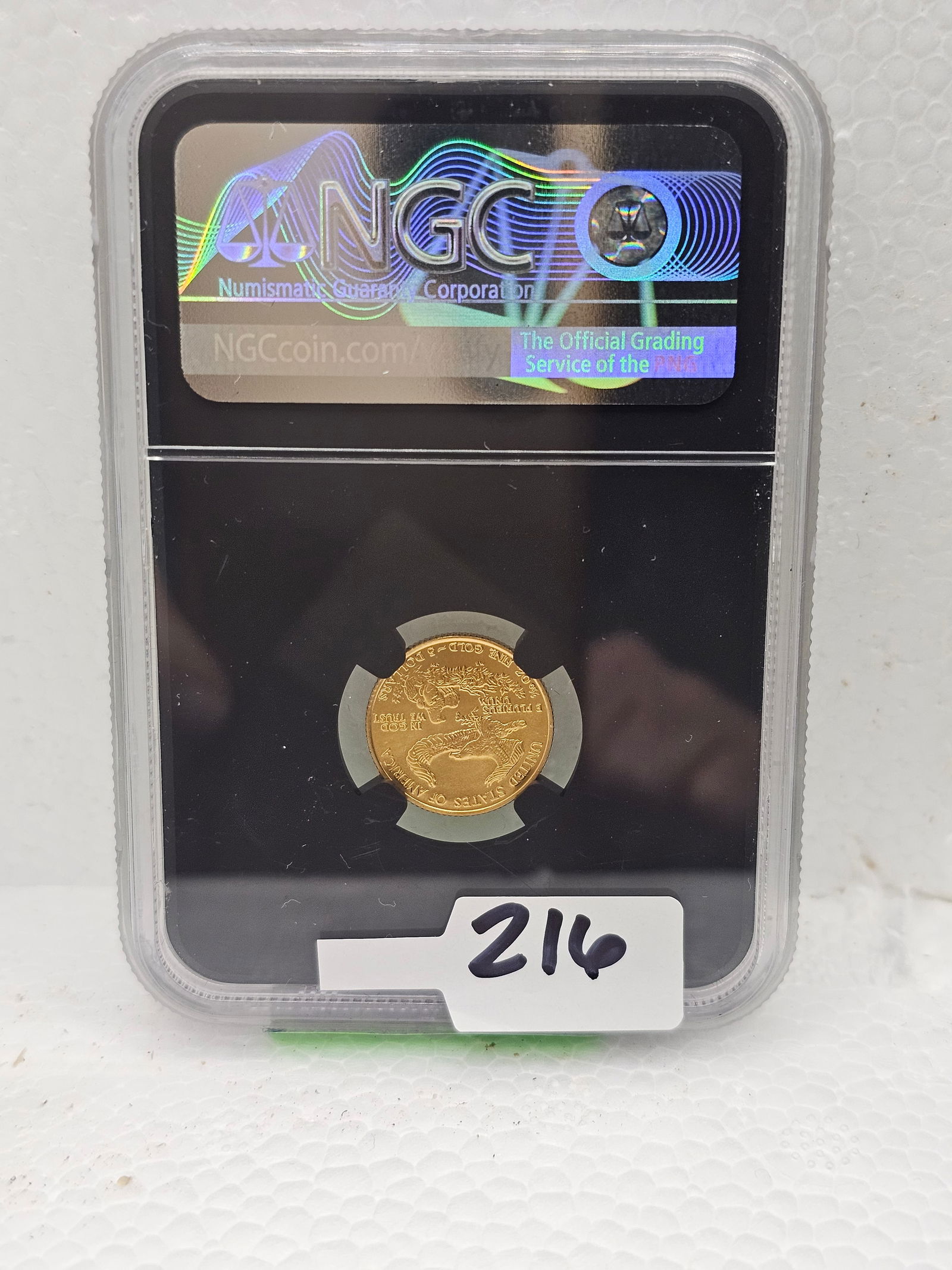 1986 Eagle $5 Gold MS69: NGC Rated MS69