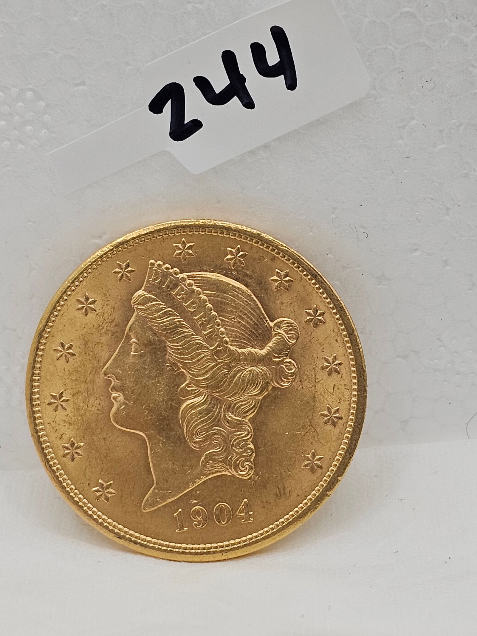 1904 Liberty Head Double Eagle $20 Gold Coin (1 of 1)