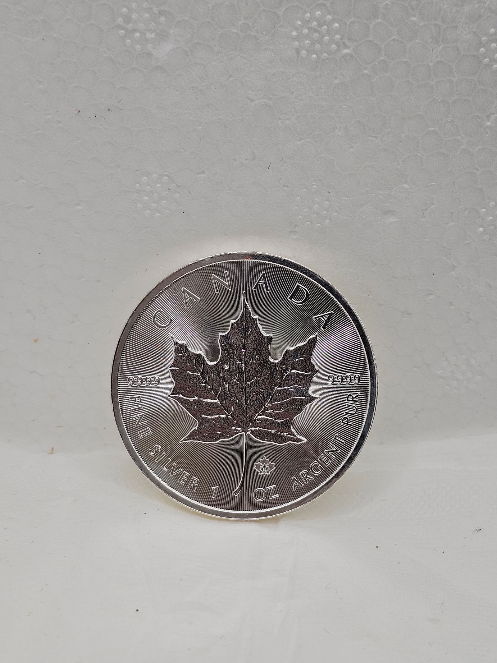 1 ounce Silver Bullion .999 Fine Silver (1 of 1)