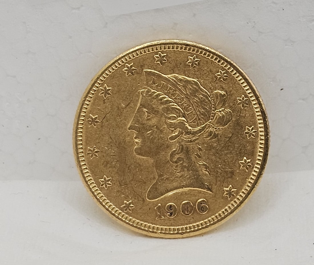 1906 Liberty Head $10 Gold Coin (1 of 1)