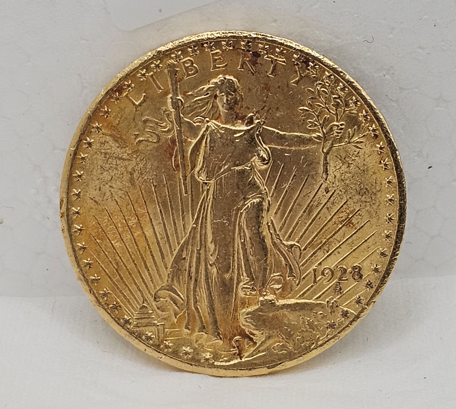 1928 St. Gaudens $20 Gold Coin (1 of 2)
