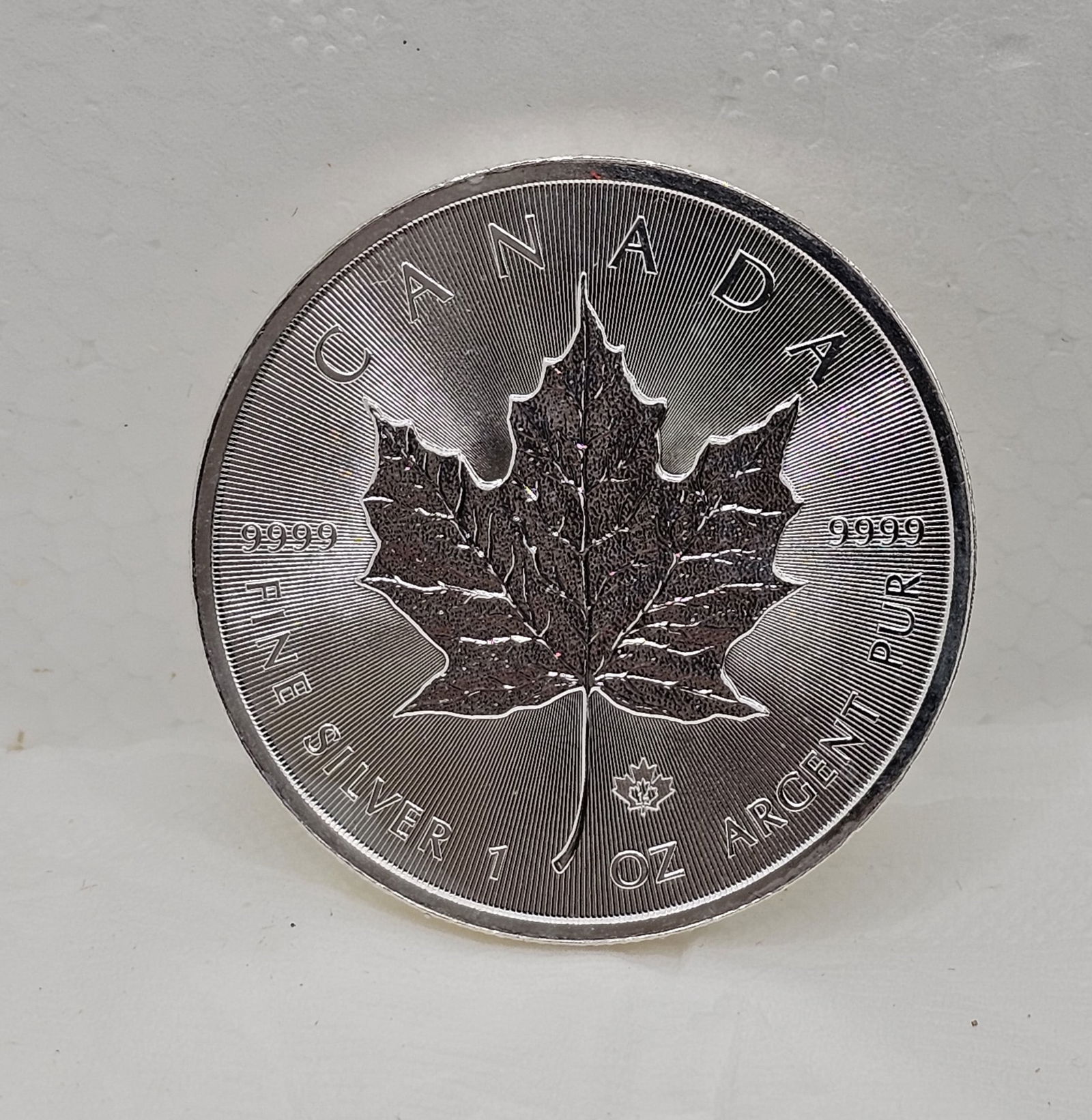 1 ounce Silver Bullion .999 Fine Silver (1 of 2)