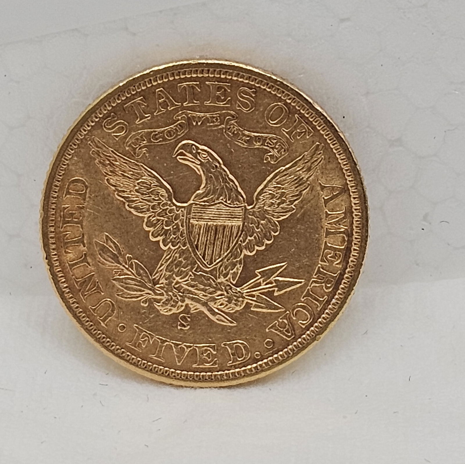 1906 Liberty Head $5 Gold Coin (1 of 2)