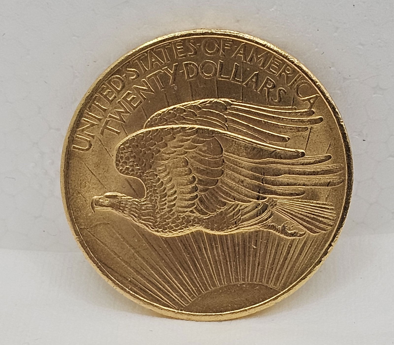 1908 St. Gaudens $20 Gold Coin (1 of 1)