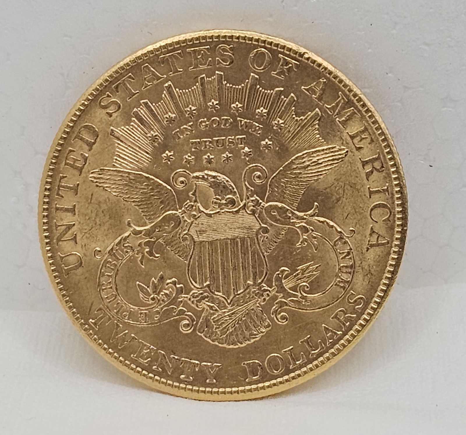 1907 Liberty Head Double Eagle $20 Gold Coin (1 of 1)