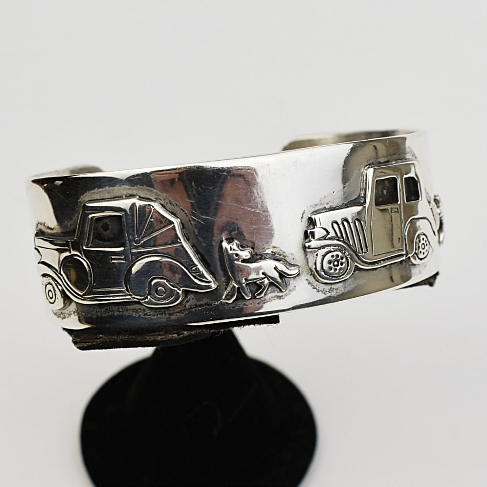 Clarence and Russell Lee (Navajo) Car Bracelet (1 of 4)