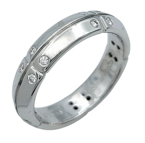 Tiffany & Co. Streamerica Band Ring with Diamonds in 18K White Gold