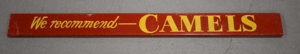 Camels Painted Metal Display Sign (1 of 1)