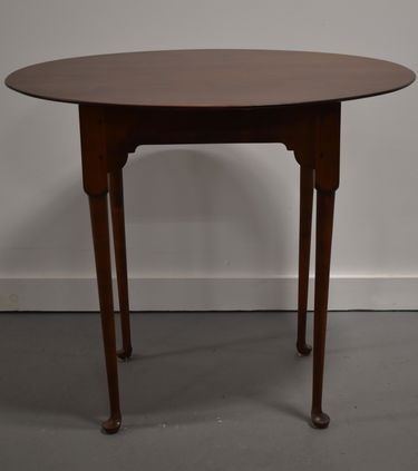 D R Dimes Queen Anne Style Tavern Table D R Dimes Dec 07 2019 Keene Auctions In Nh