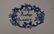 2 Staffordshire Blue & White Transferware Plates - 2