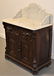 Victorian Walnut Marble Top Commode - 2