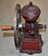 Painted Cast Iron Coffee Mill - 3