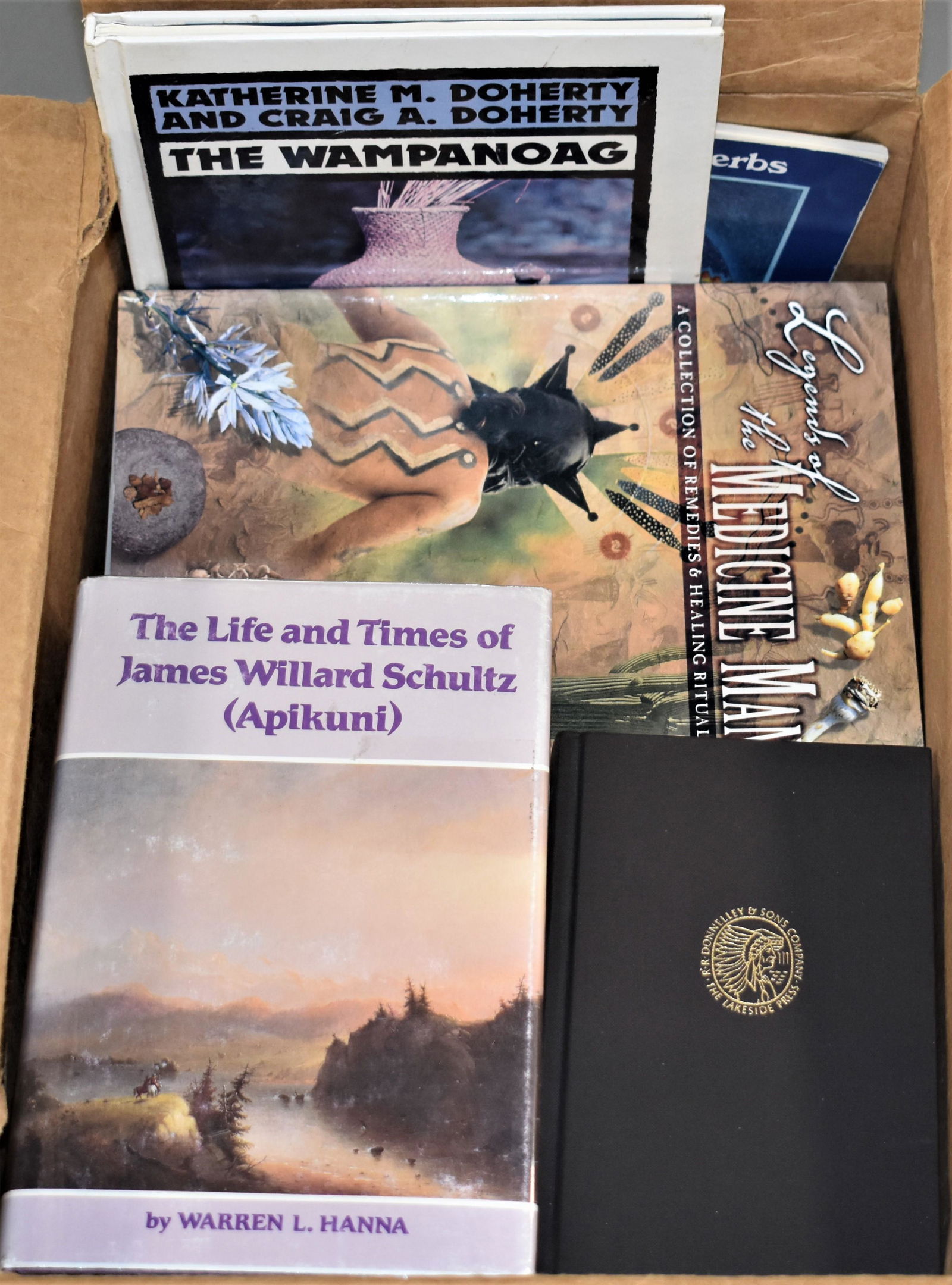 17 Volumes of Native American Books (1 of 1)